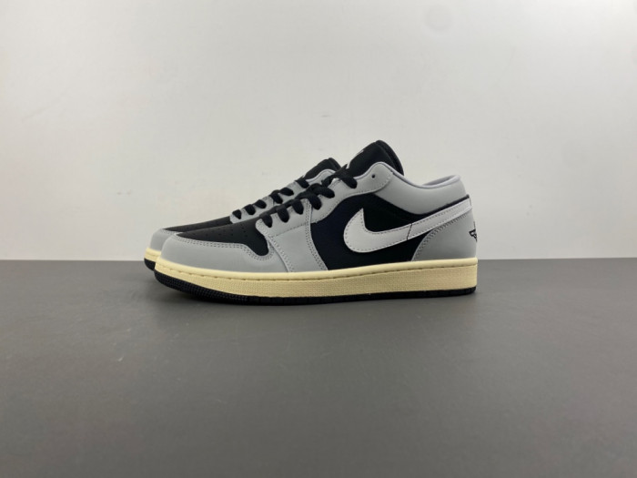 Air Jordan 1 Low Light Smoke Grey Off Noir HQ2010-012