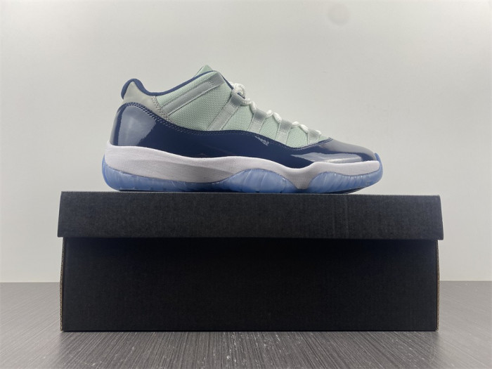 air jordan 11 retro low georgetown - 528895-007