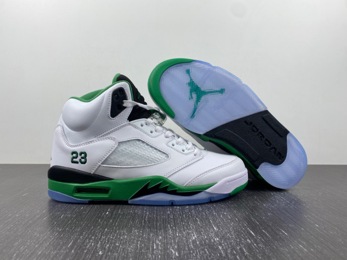 air jordan 5 wmns "lucky green" dd9336-103