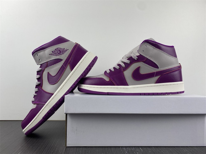 air jordan 1 mid magenta (2022) (w) - bq6472-501