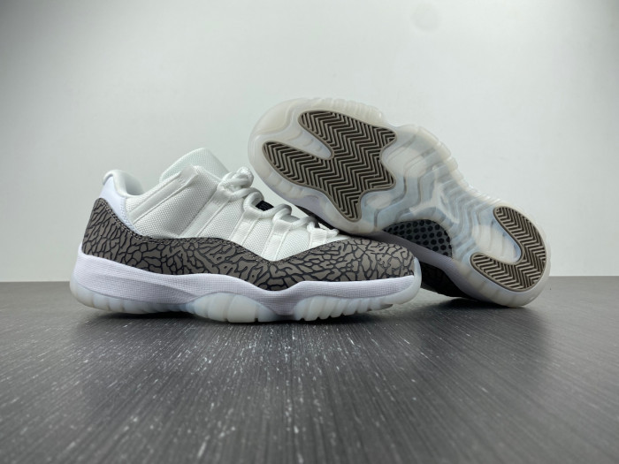 air jordan 11 low “white cement” av2187-140-01