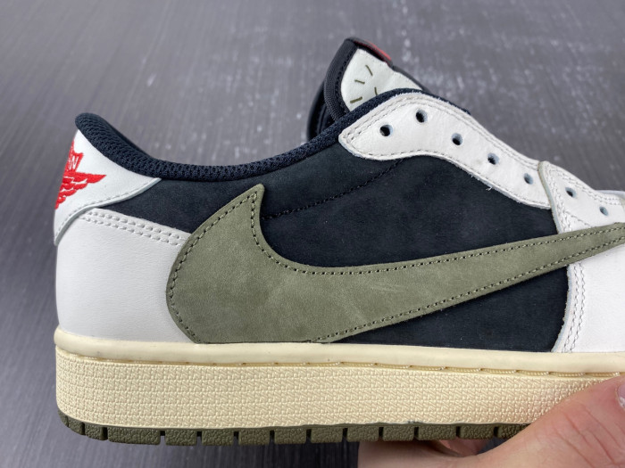 travis scott x air jordan 1 low og olive dz4137-106