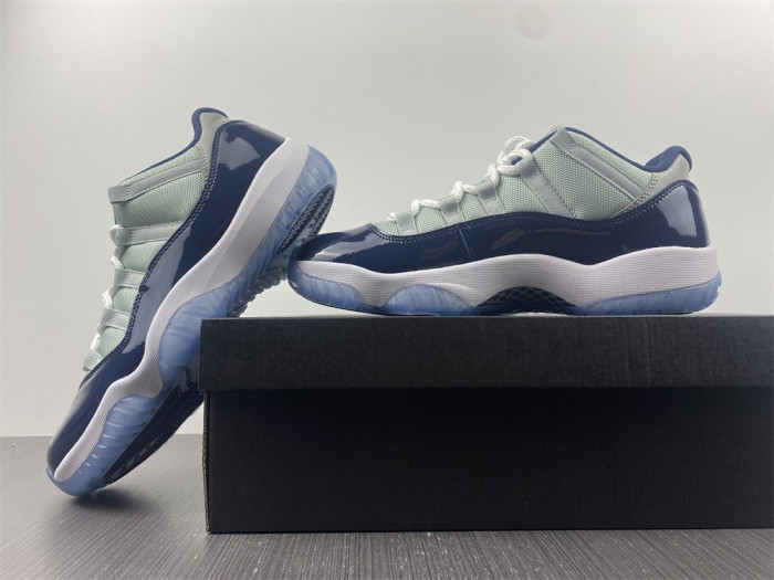 air jordan 11 retro low georgetown - 528895-007