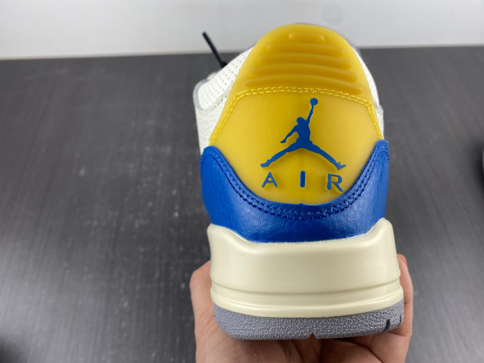 air jordan 3 retro unc white black blue yellow 398614-145