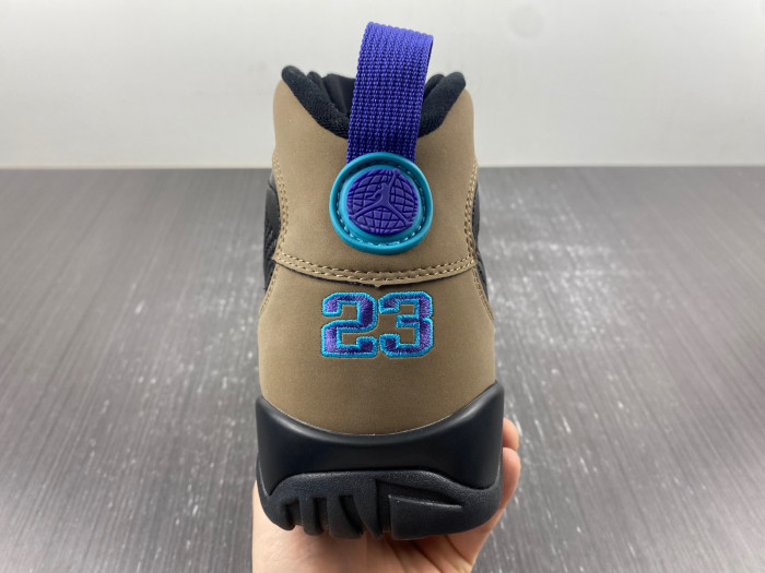air jordan 9 olive concord ct8019-034