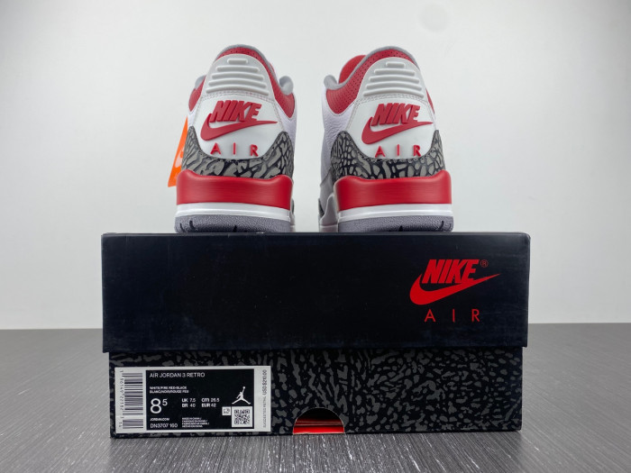 air jordan 3 og fire red 2022 dn3707-160