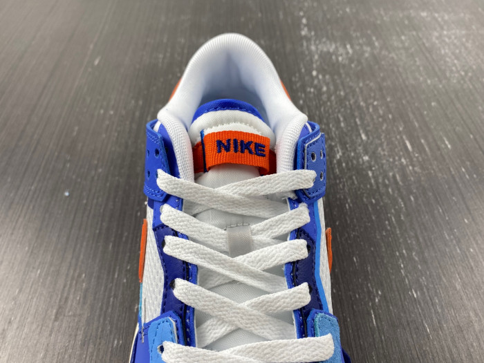 nike dunk low scrap knicks dm0128-100
