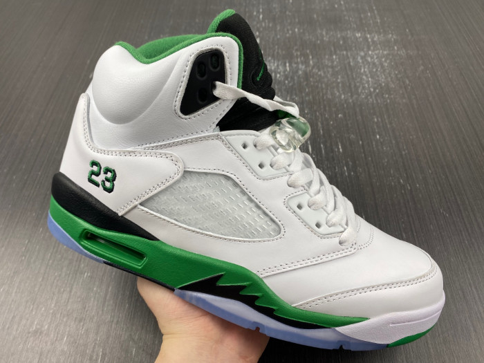 air jordan 5 wmns "lucky green" dd9336-103