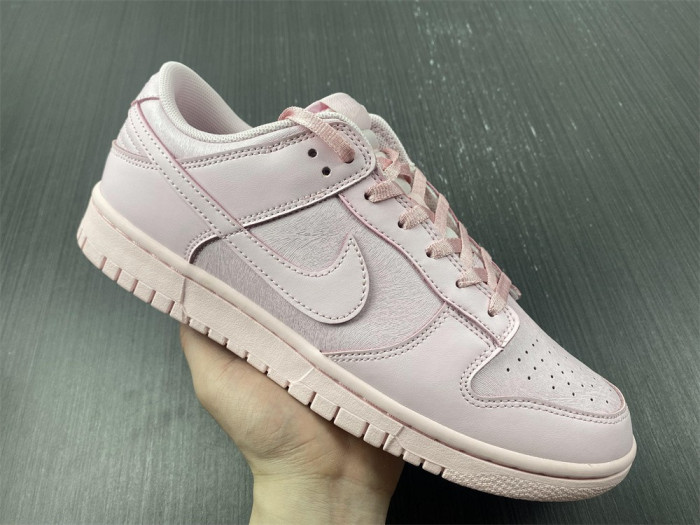 nike dunk low pink (gs) - 921803-601