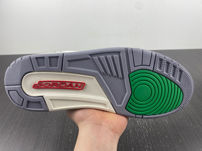 air jordan 3 lucky green wmns ck9246-136