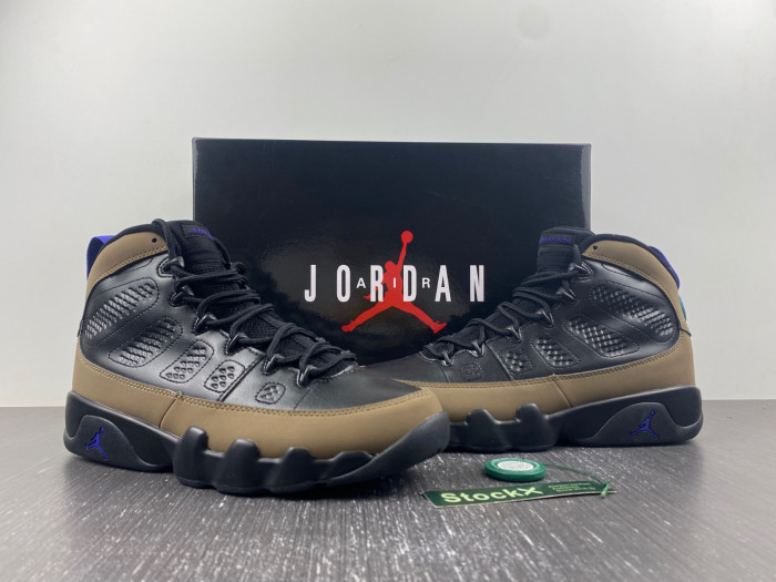 air jordan 9 olive concord ct8019-034