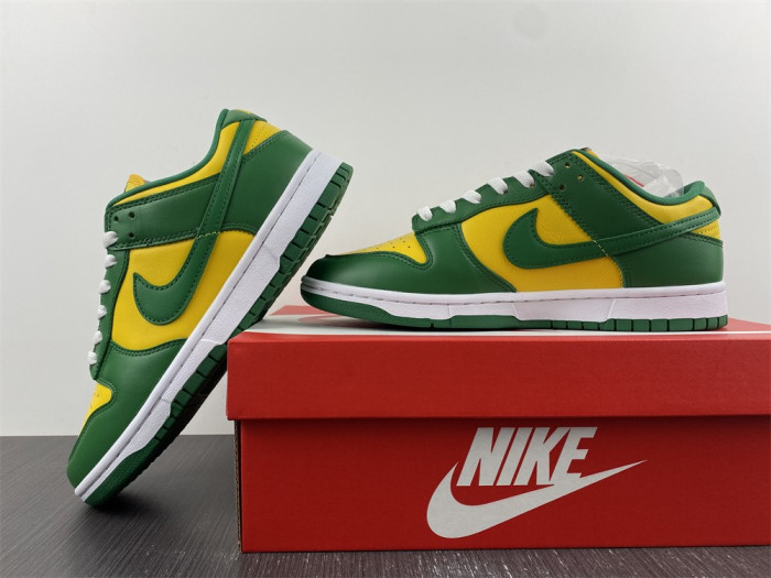 nike dunk low brazil (2020) cu1727-700