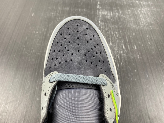 air jordan 1 low grey and green cz0790-043