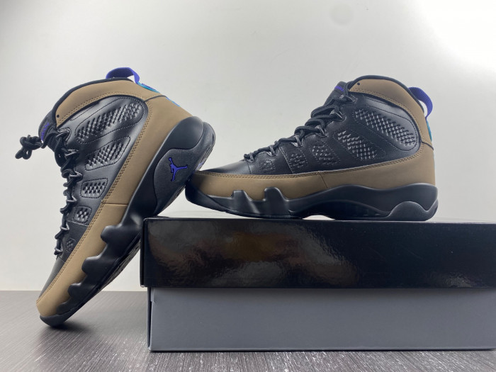 air jordan 9 olive concord ct8019-034