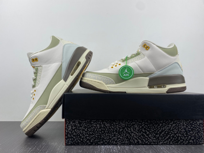jordan 3 retro green and white dx6660-800