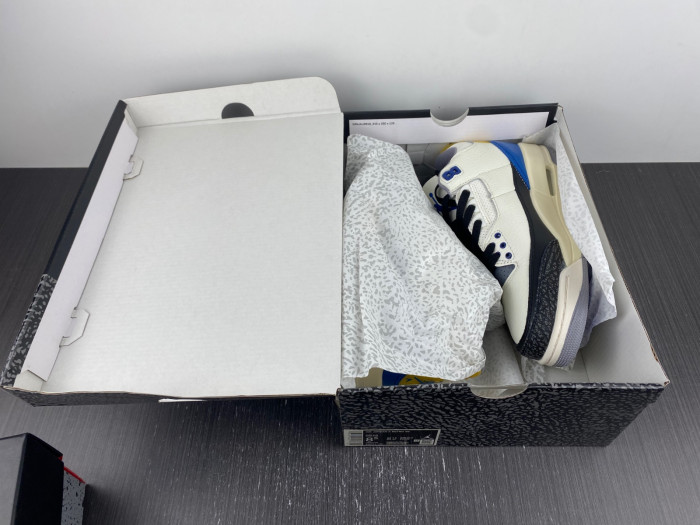 air jordan 3 retro unc white black blue yellow 398614-145
