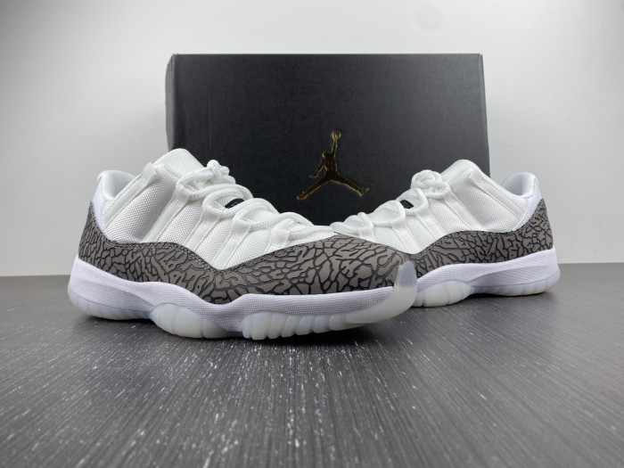 air jordan 11 low “white cement” av2187-140-01