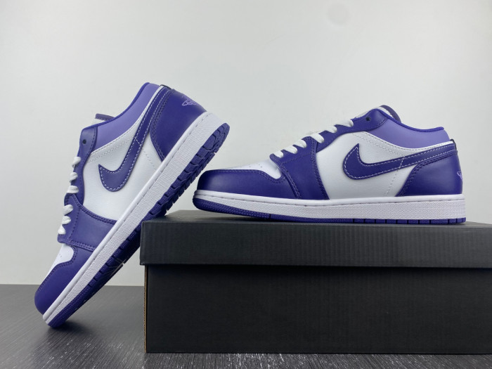 air jordan 1 low "purple" 553558-515