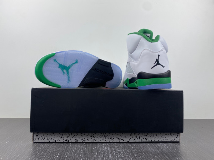 air jordan 5 wmns "lucky green" dd9336-103