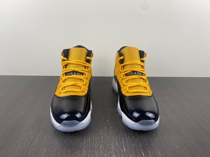 air jordan 11 retro yellow and black ct8012-118