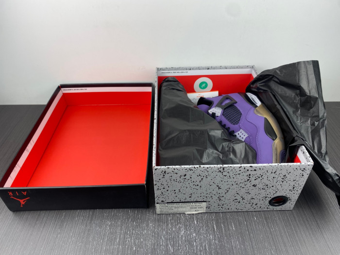 jordan 4 retro travis scott purple aj4-203