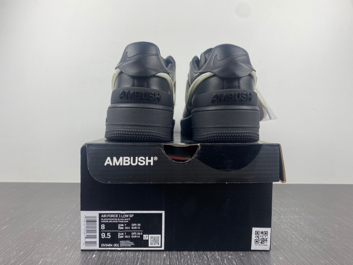 ambush x nike air force 1 low “black” dv3464-001