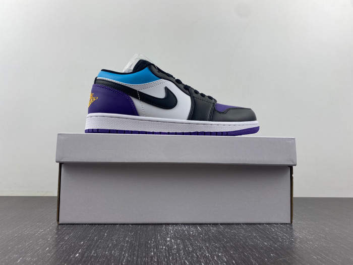 Air Jordan 1 Low Court Purple Tropical Twist 553558-154