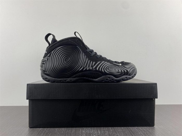 nike air foamposite one comme des garcons homme plus black dj7952-001
