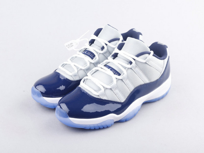 jordan 11 retro low georgetown (gs) 528896-007