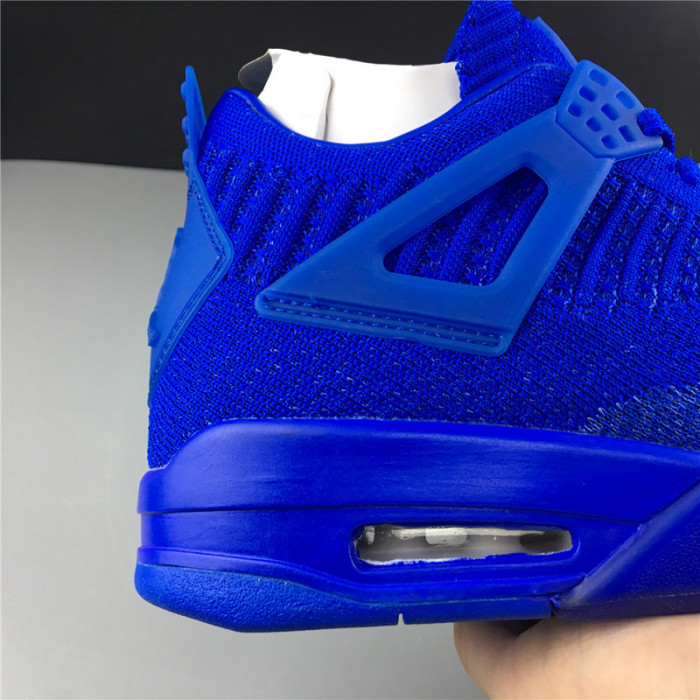 air jordan 4 flyknit “hyper royal” aq3559-400