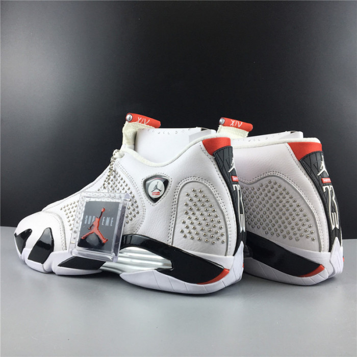 SUPREME X AIR JORDAN 14 RETRO SP WHITE BV7630-106