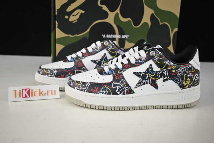 bape sta low sneaker 191042-005