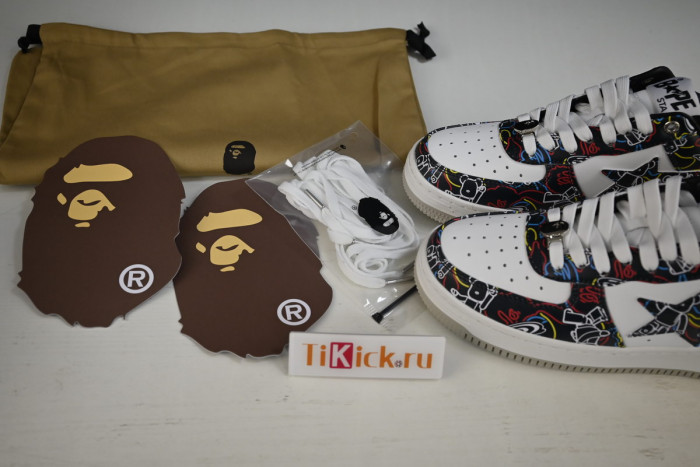 bape sta low sneaker 191042-005