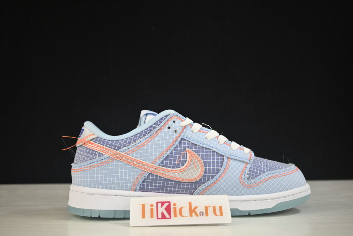union x nike dunk low blue dj9649-400