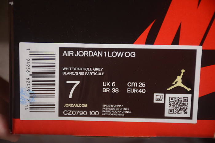 jordan 1 low og neutral grey (2021) - cz0790-100