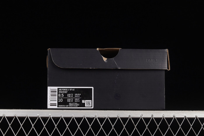 2022 nike air force 1 07 low university blue white dq0231-410