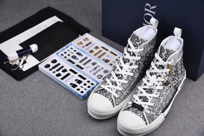 d10r b23 oblique high top sneaker