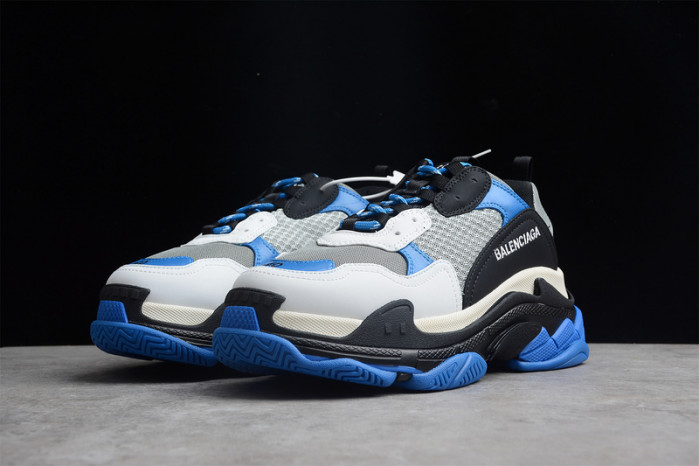 blcg sneaker triple.s.gomma white blue black 536737-w20c5-0107