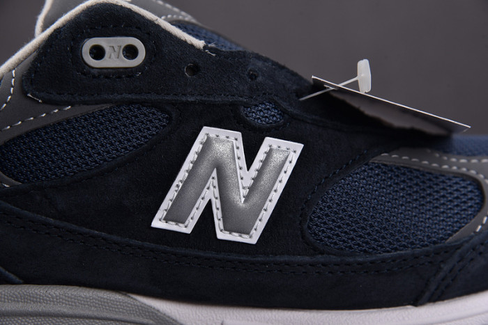 new balance 993 kith navy - mr993nv
