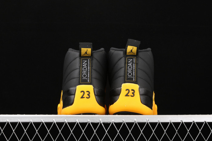 air jordan 12 retro black university gold 130690-070