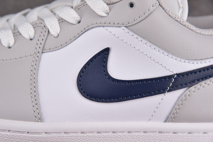 Air Jordan 1 Low Midnight Navy Neutral Grey 553558-146