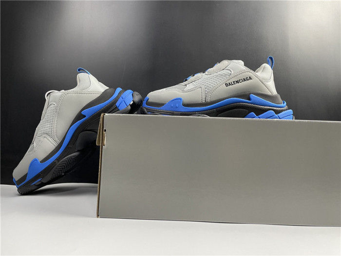 blcg sneaker triple.s.gomma grey blue 536737 w06n1 9018