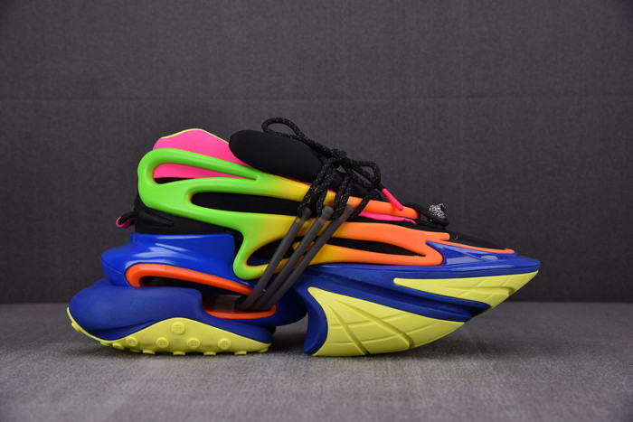 balmain unicorn layered sneakers op09895