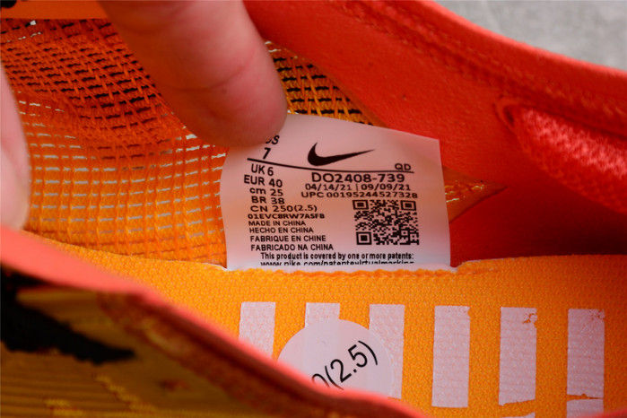 nike zoomx vaporfly next% 2 university gold - do2408-739