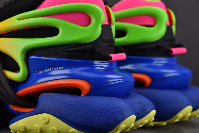 balmain unicorn layered sneakers op09895