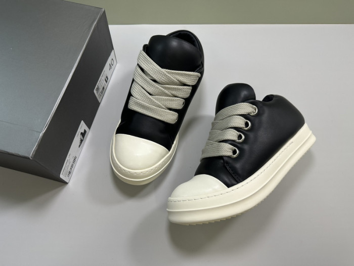 RICK 0WENS SNEAKERS COLOR :BLACK RO458-090