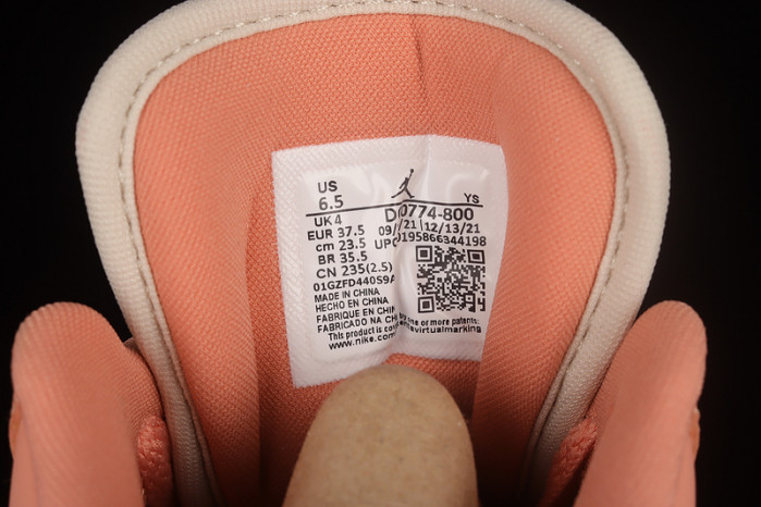 air jordan 1 low light madder root (w) - dc0774-800