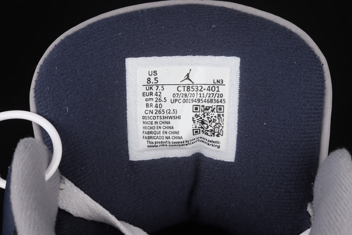 air jordan 3 “midnight navy”ct8532-401