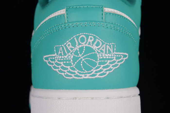 air jordan 1 low turquoise dc0774-132