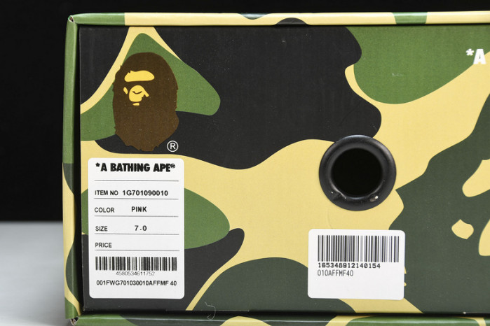 bape sta low sneaker 191042-014